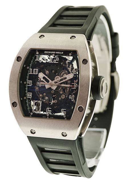 richard mille rm10 white gold|Richard Mille RM 010 White gold .